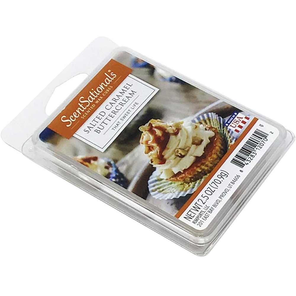 4 Pack/ Scentsationals Wax melt, Salted Caramel Buttercream - Picture 4 of 4